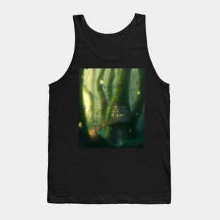 Fairy Forest Village Enchanted Woodland Tank Top